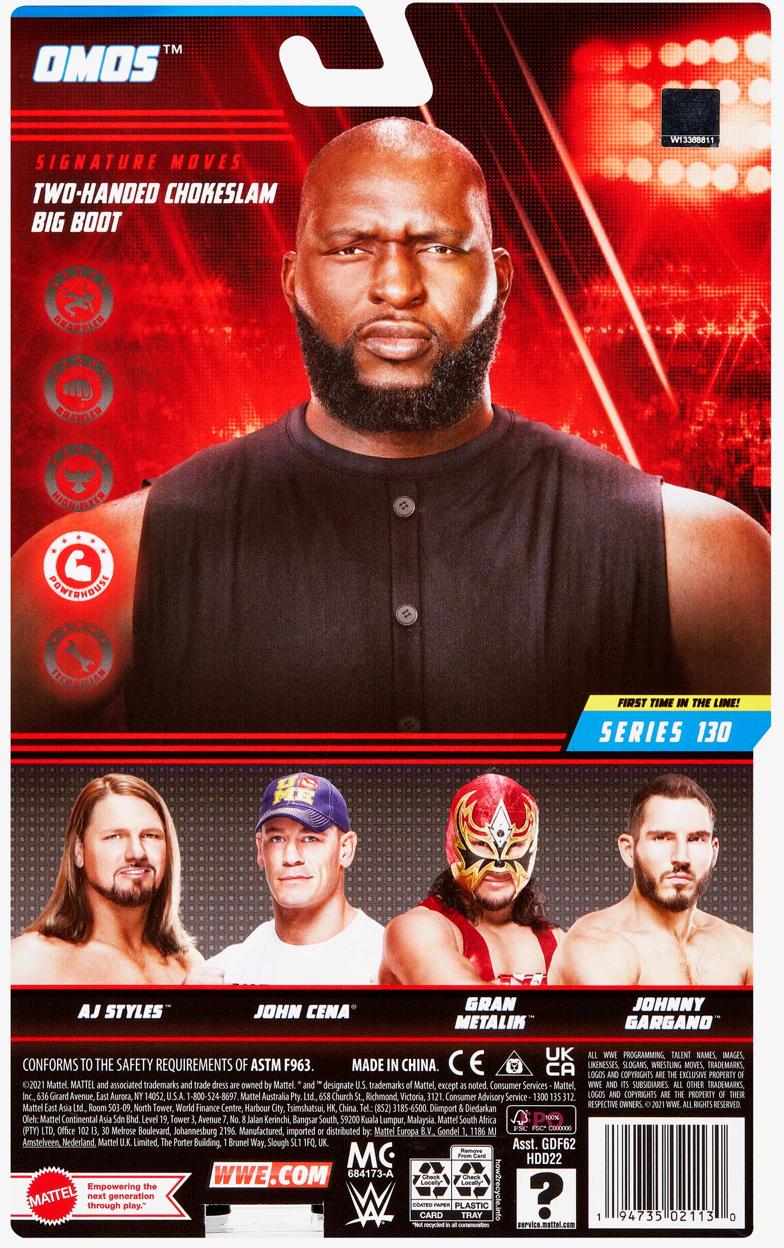 Omos - WWE Basic Series #130