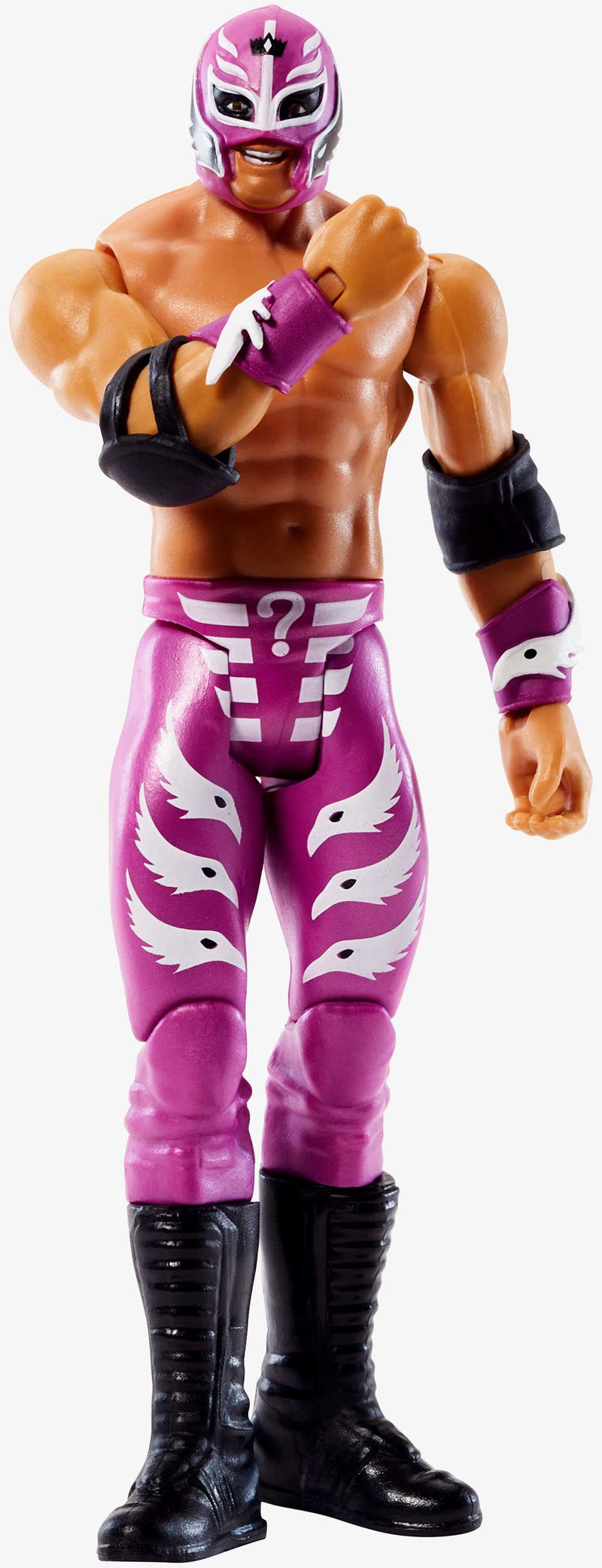WWE Action Figure Rey Mysterio – 15 Cm, Articolata, Collezione HDD60 - copertina