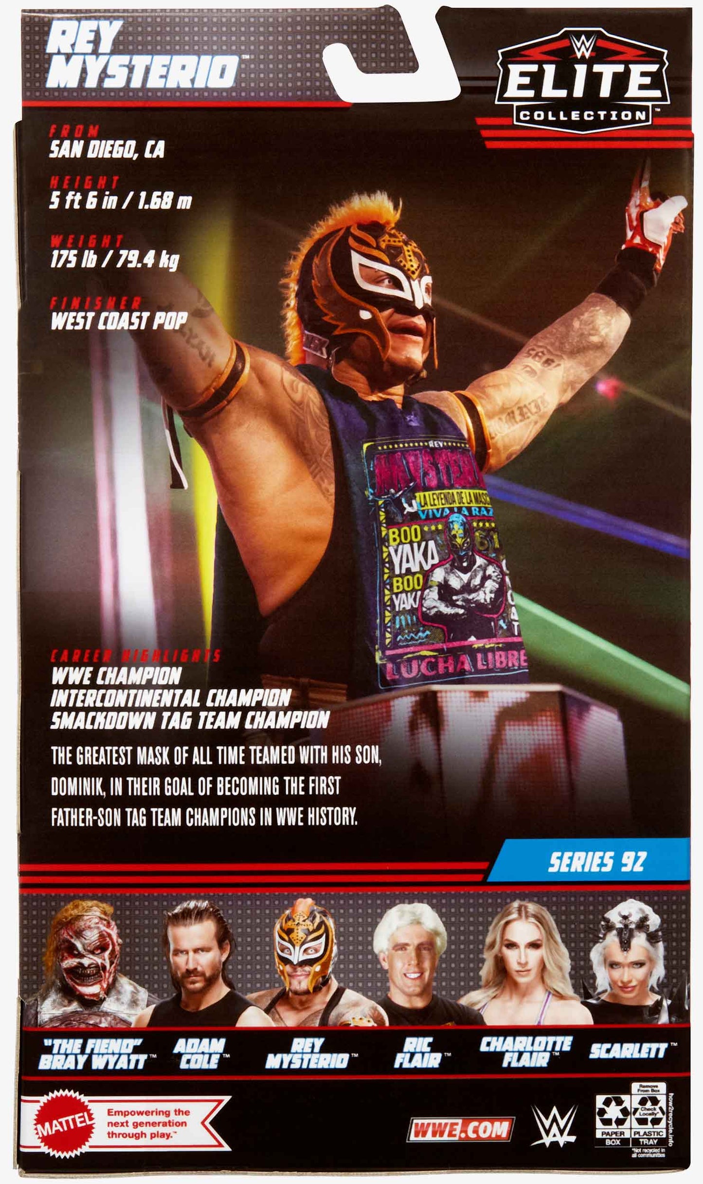 Rey Mysterio WWE Elite Collection Series #92