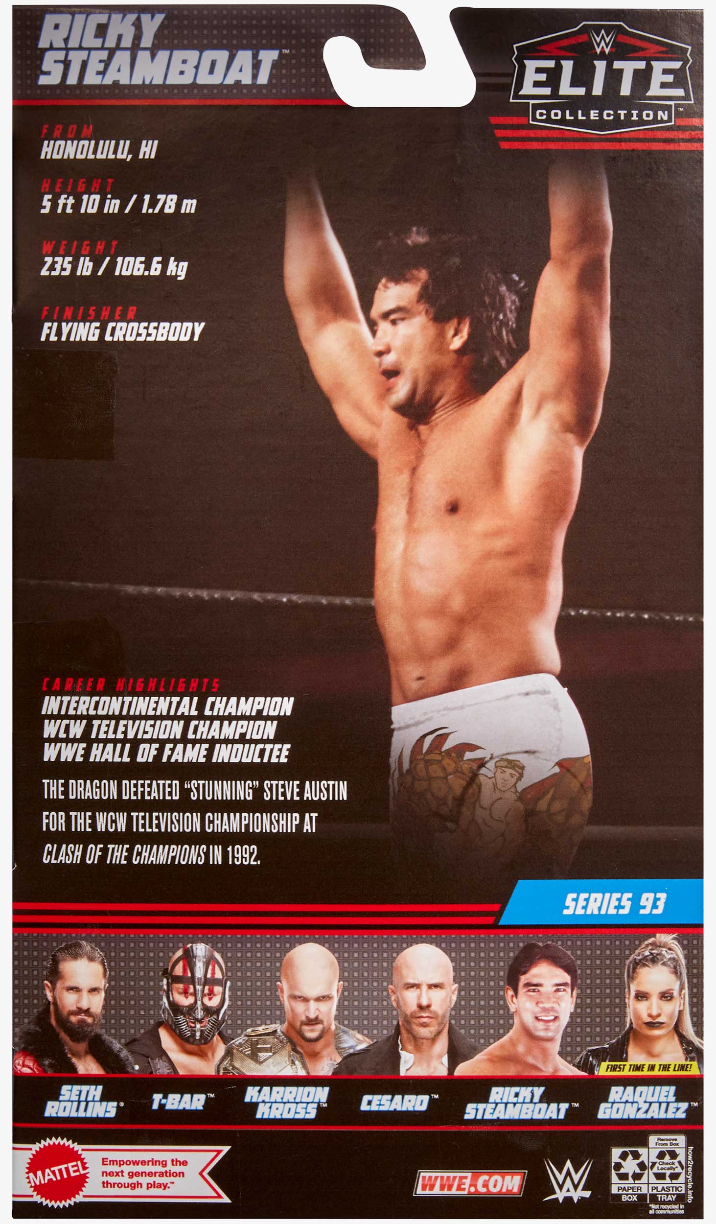 Ricky The Dragon Steamboat WWE Elite Collection Series #93 (Chase variant)