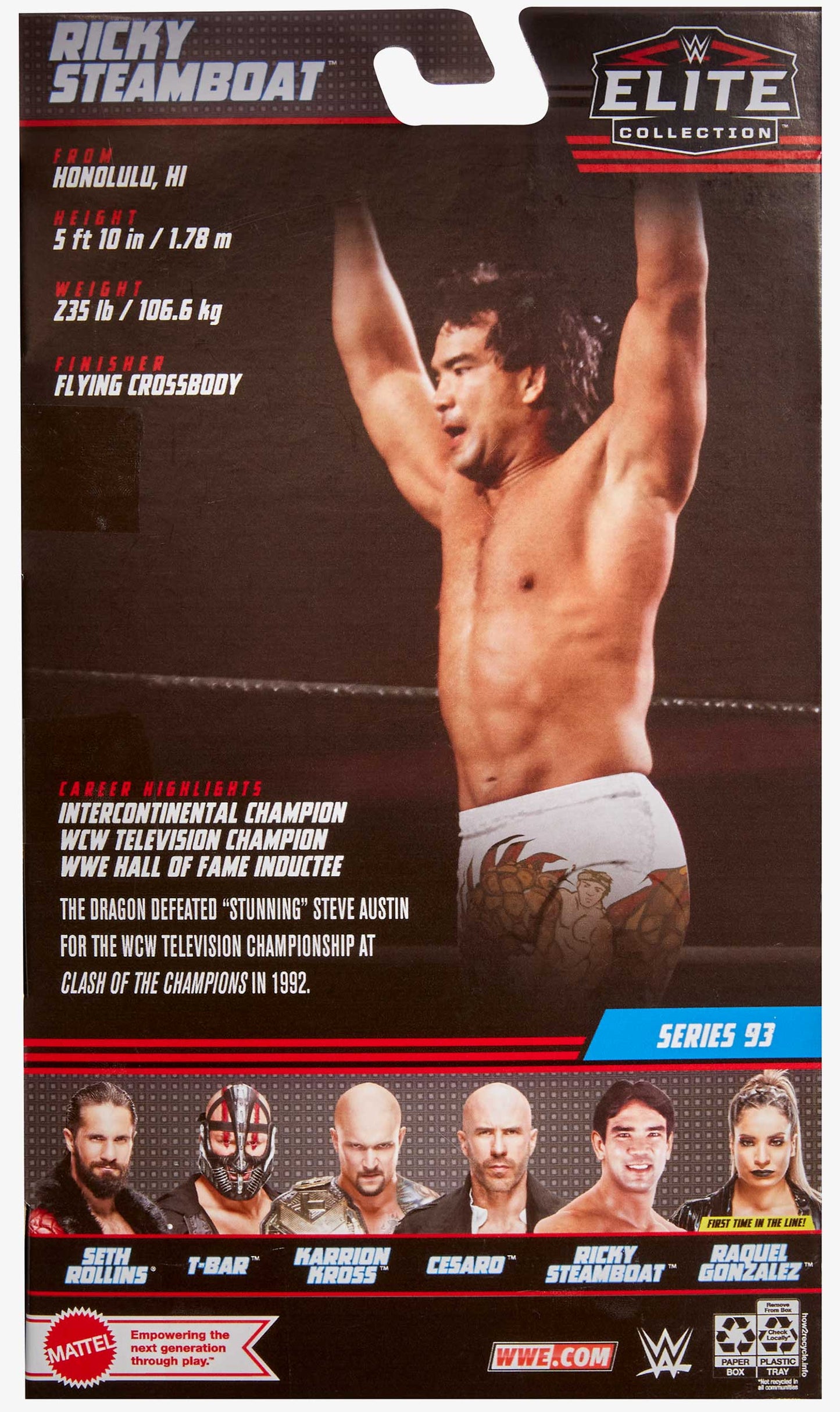 Ricky The Dragon Steamboat WWE Elite Collection Series #93