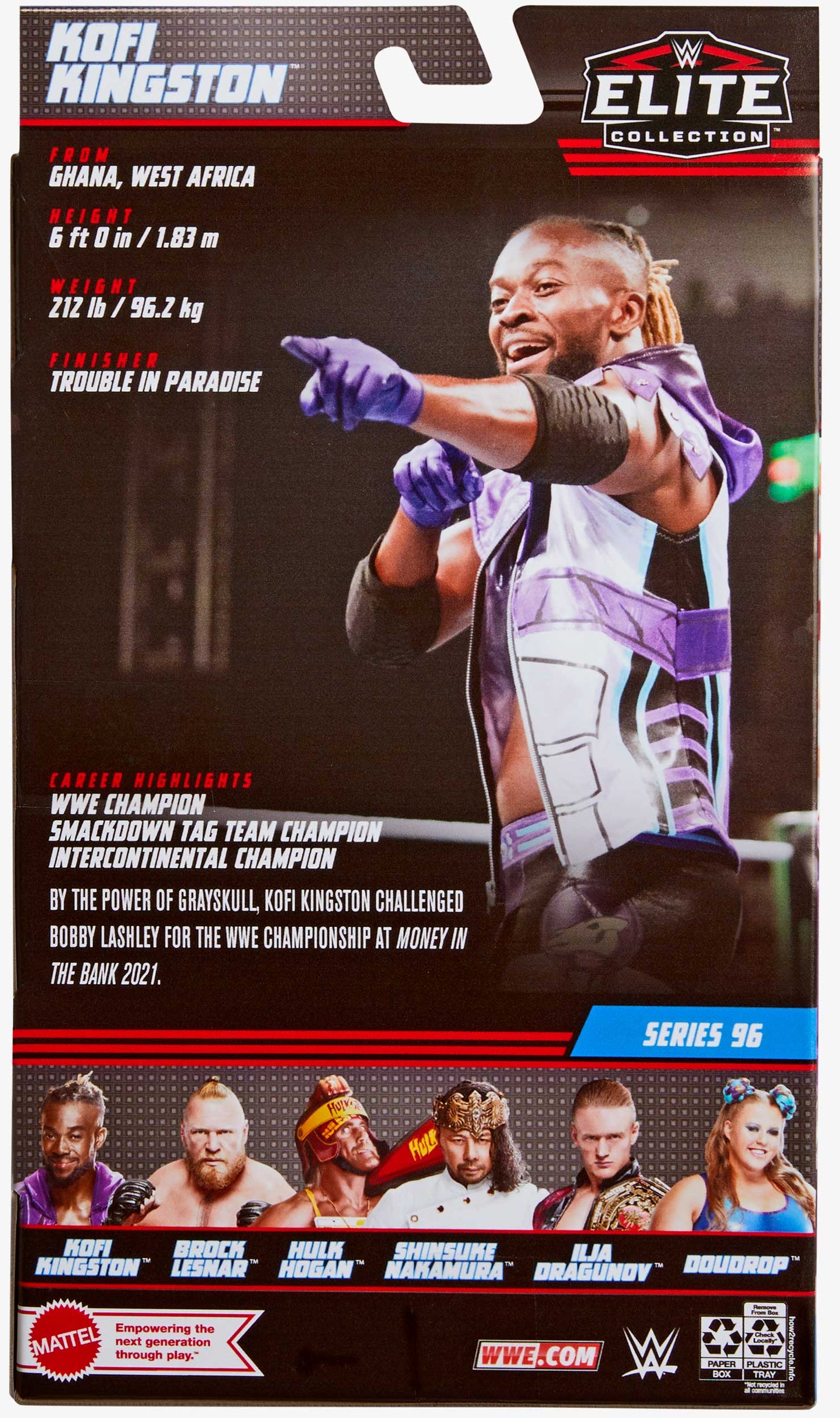 Kofi Kingston WWE Elite Collection Series #96