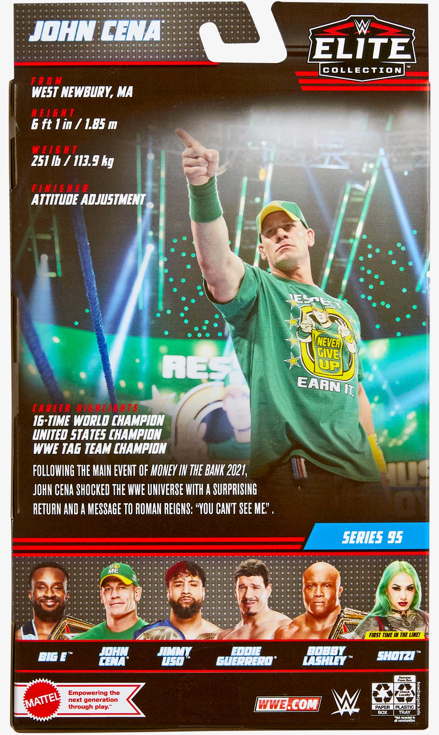 John Cena WWE Elite Collection Series #95