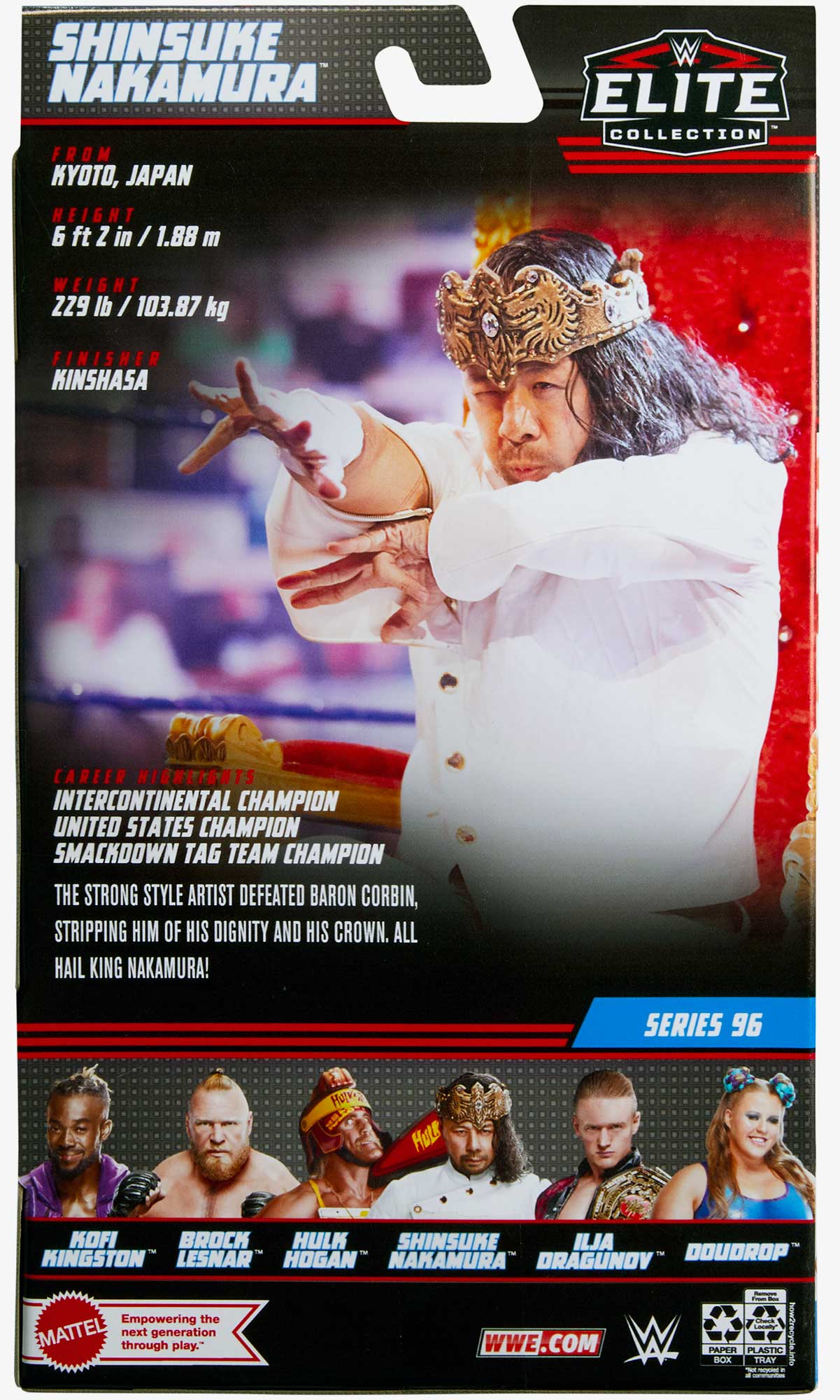 Shinsuke Nakamura WWE Elite Collection Series #96