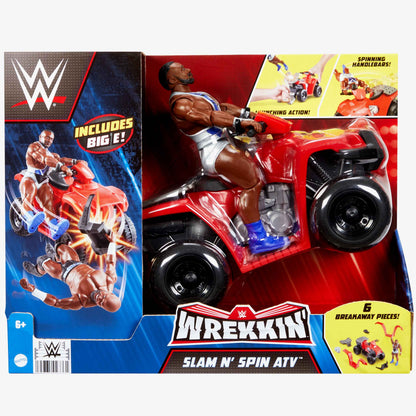 Big E WWE Slam N' Spin Wrekkin' Series (ATV & Figure)