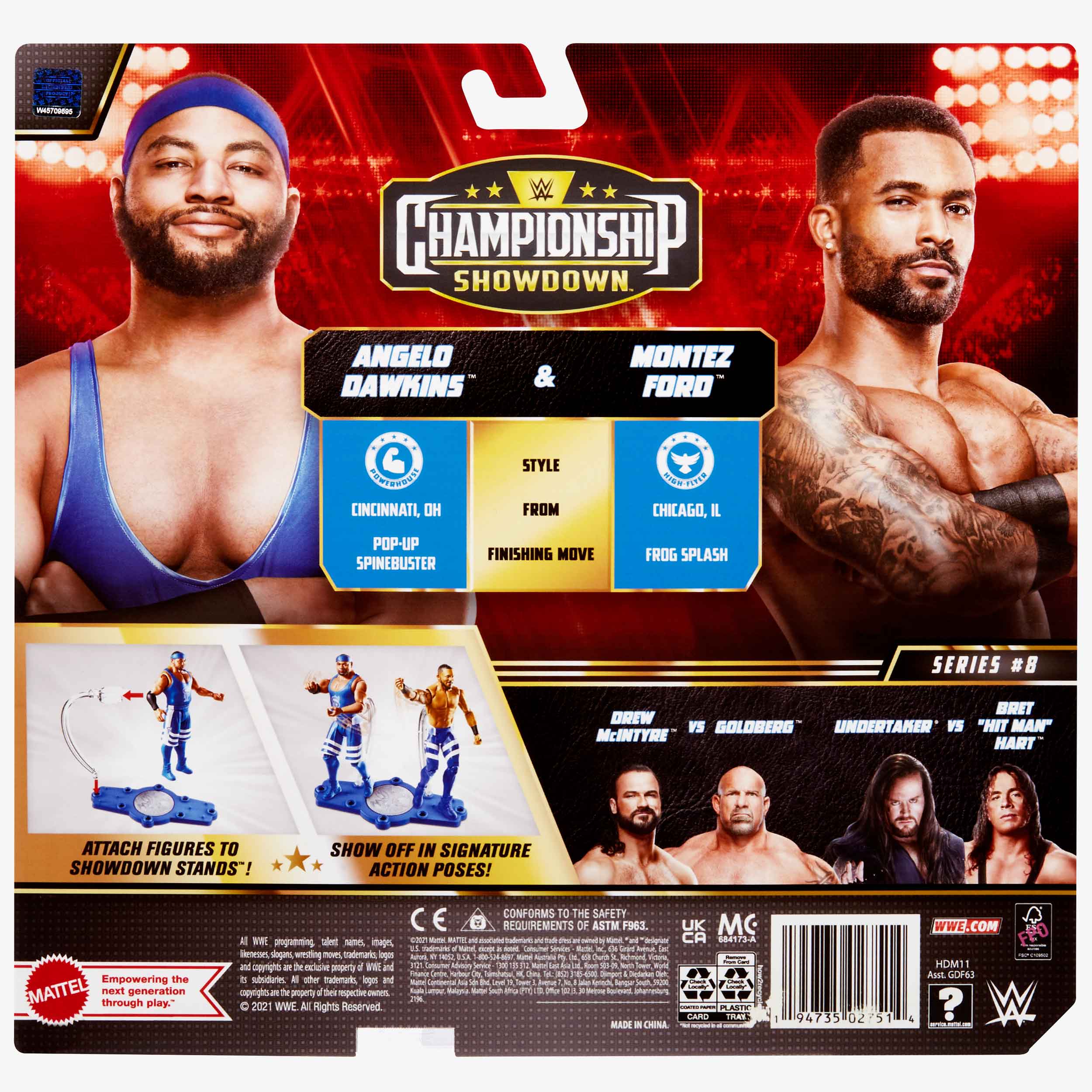 The Street Profits  WWE Championship Showdown Series #8 (2-Pack)