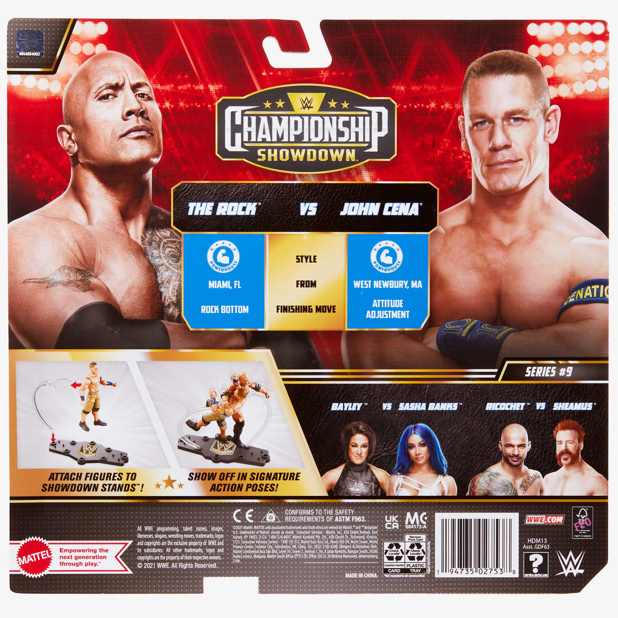 John Cena Vs Wrestling 2021 Full Match The Rock John Cena