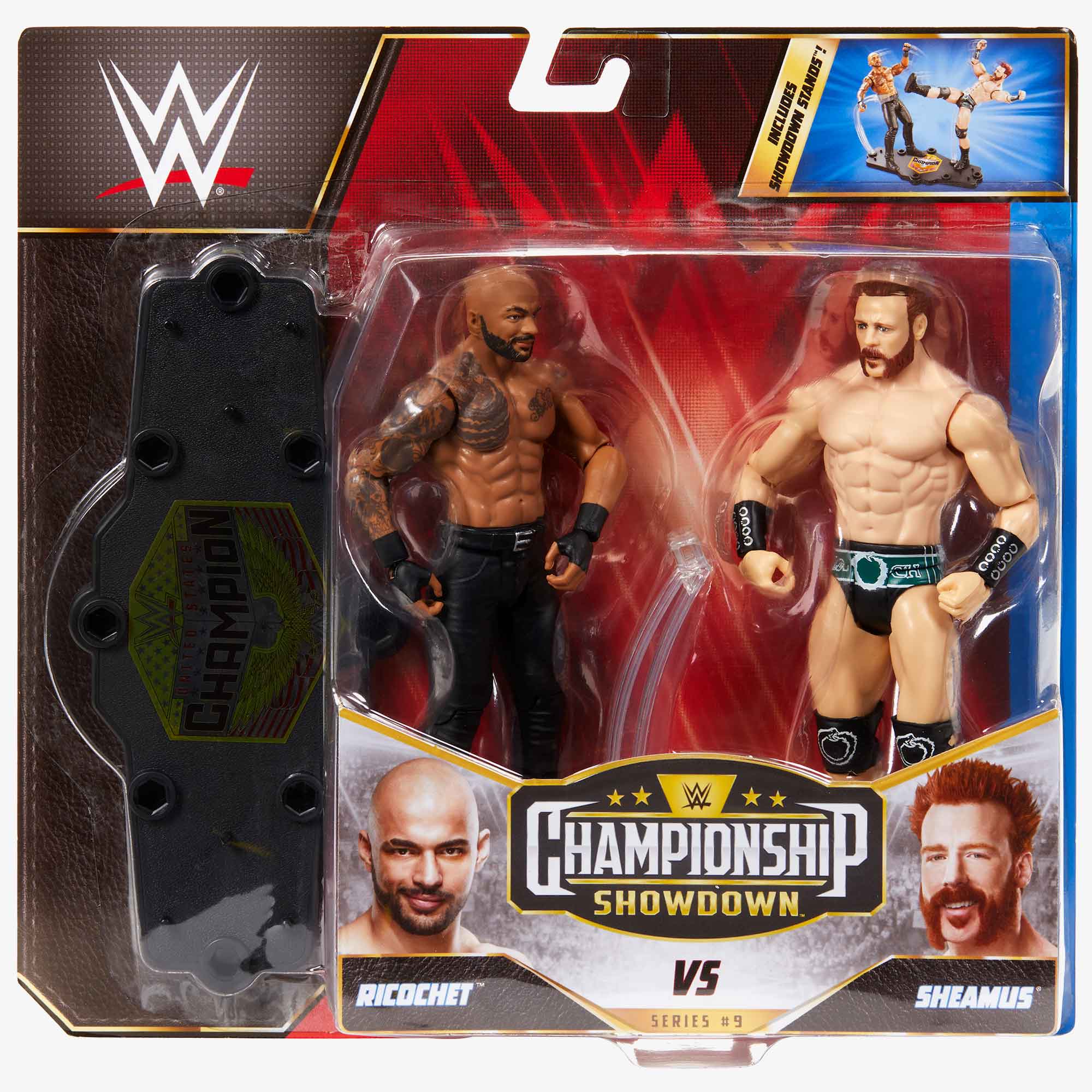 Ricochet & Sheamus - WWE Championship Showdown 2-Pack Series #9 Action ...