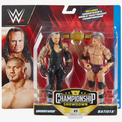 Undertaker & Batista - WWE Championship Showdown Two-Pack Series #13