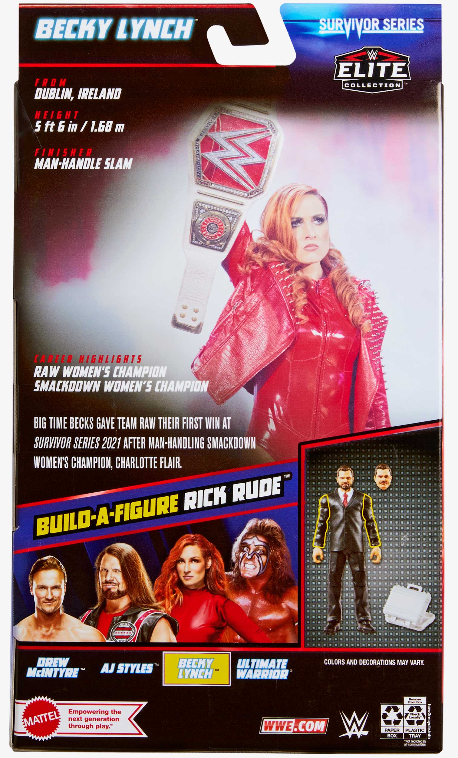 Becky Lynch WWE Survivor Series 2022 Elite Collection