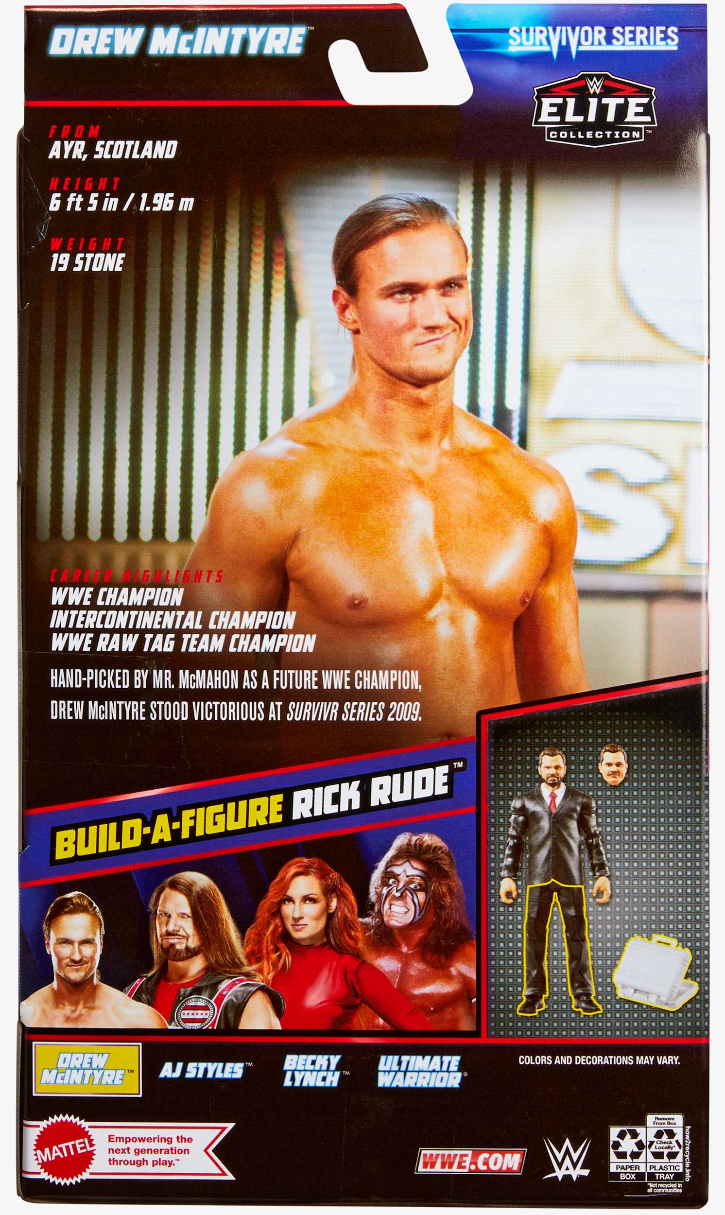 Drew McIntyre WWE Survivor Series 2022 Elite Collection