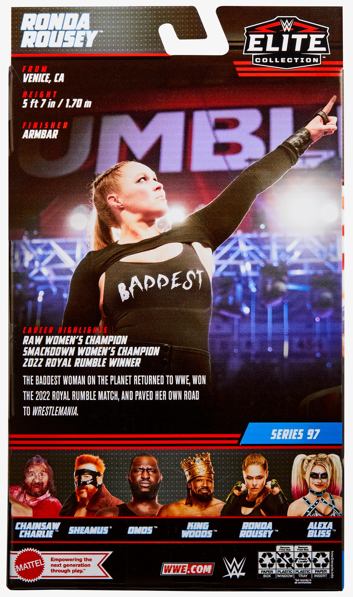 Ronda best sale rousey elite