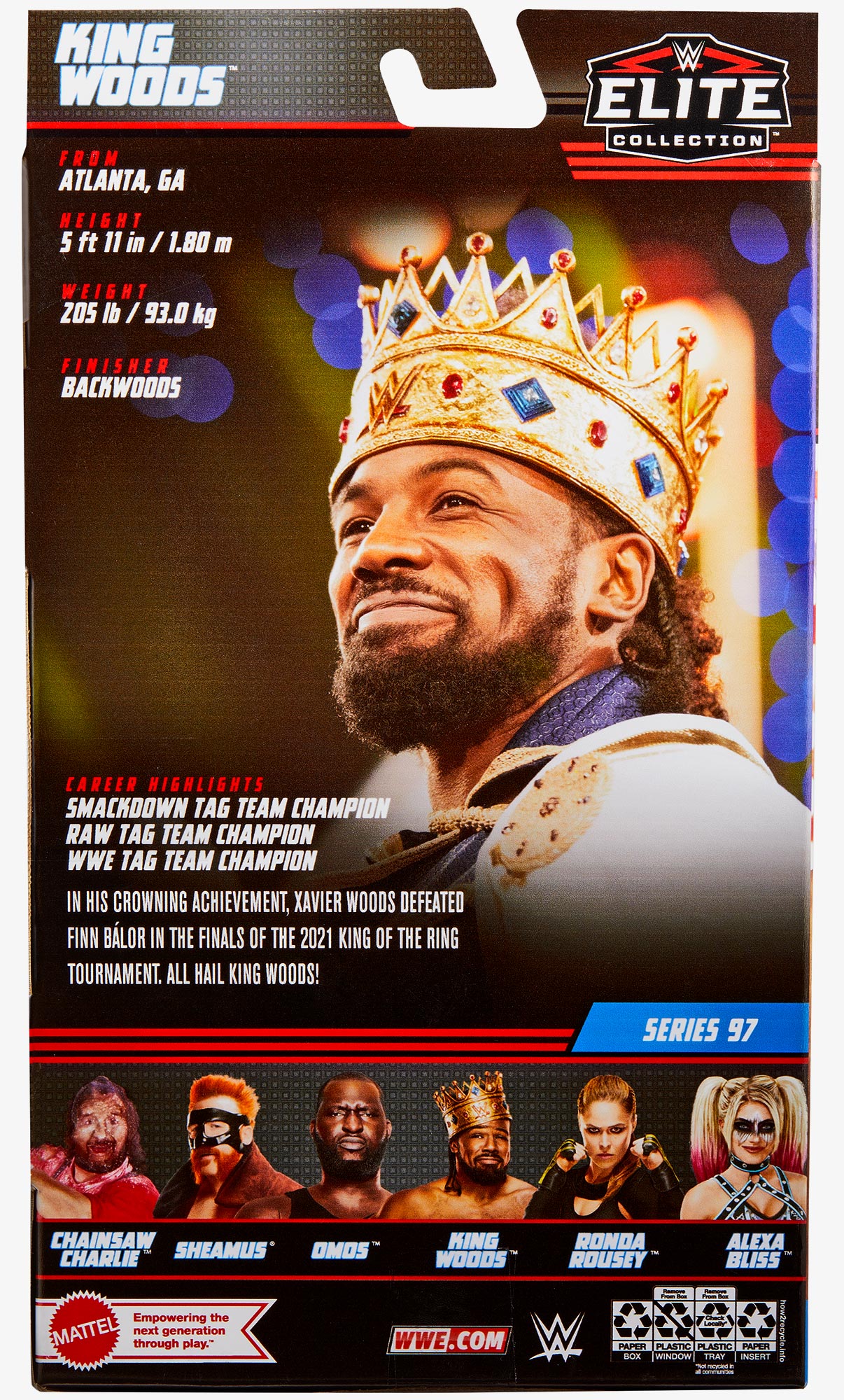 King Woods WWE Elite Collection Series #97