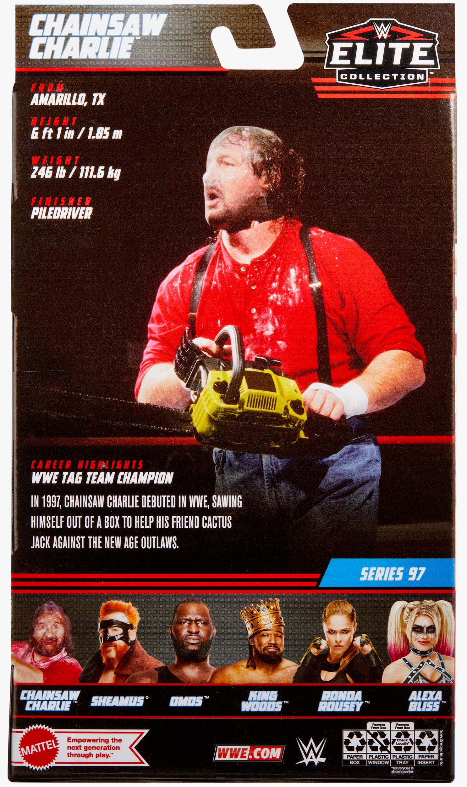 Chainsaw Charlie WWE Elite Collection Series #97
