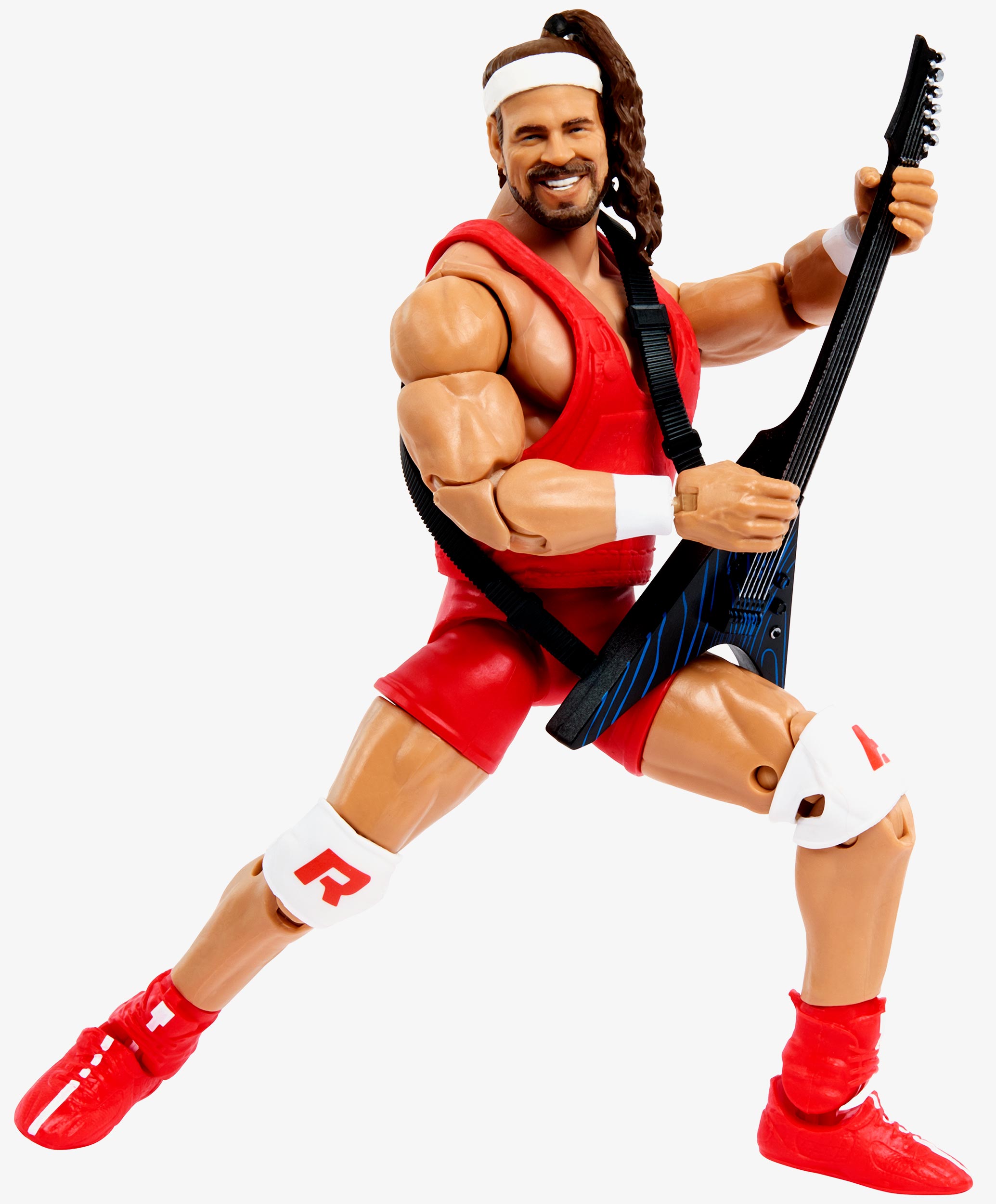 Mattel WWE Rick Boogs Elite Collection Figura de acción, articulación de lujo y detalles realistas con accesorios icónicos, 6 pulgadas
