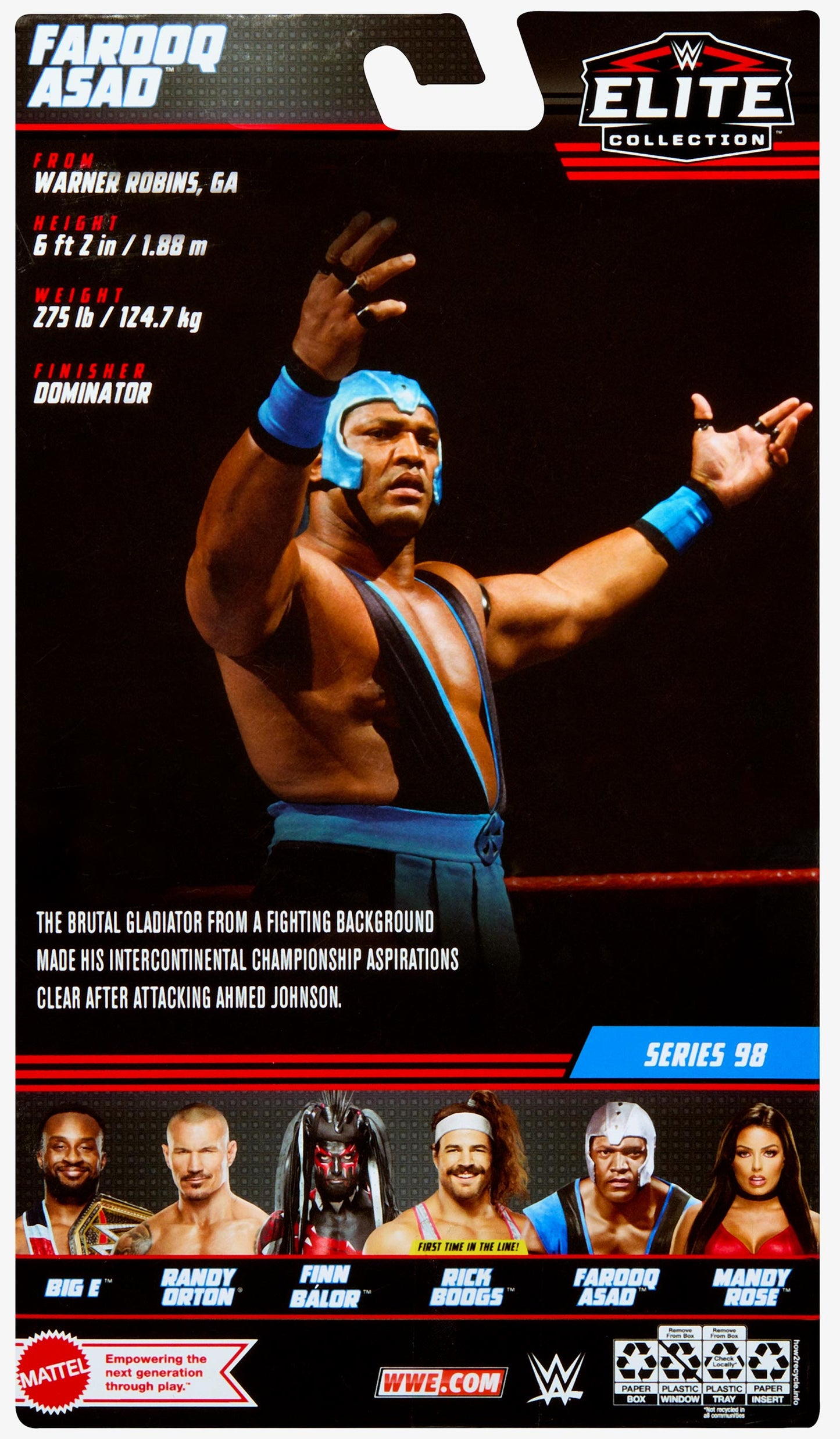 Faarooq Asad WWE Elite Collection Series #98