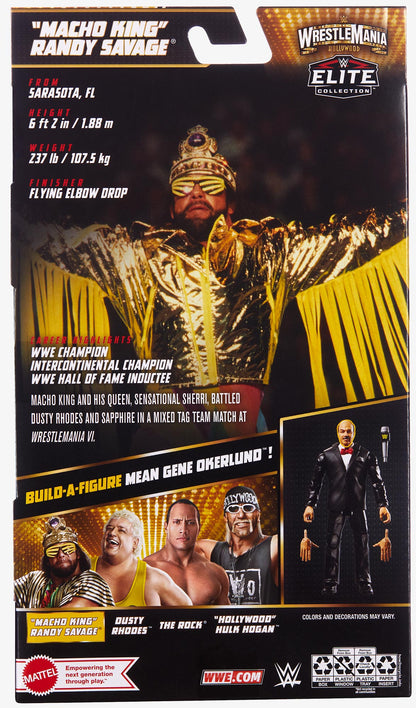 Macho King Randy Savage WWE WrestleMania 39 Elite Collection