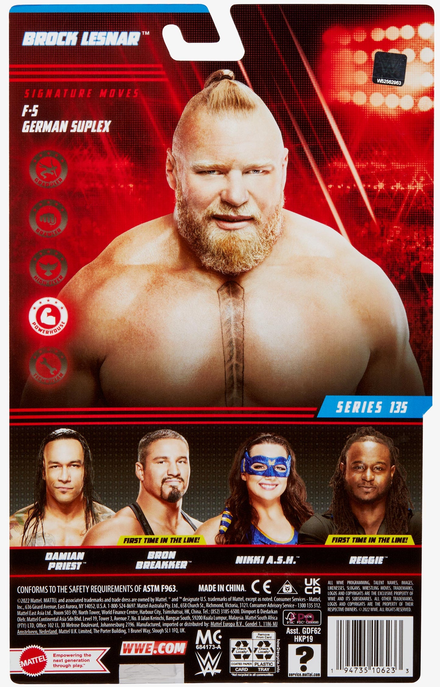 Brock Lesnar - WWE Basic Series #135