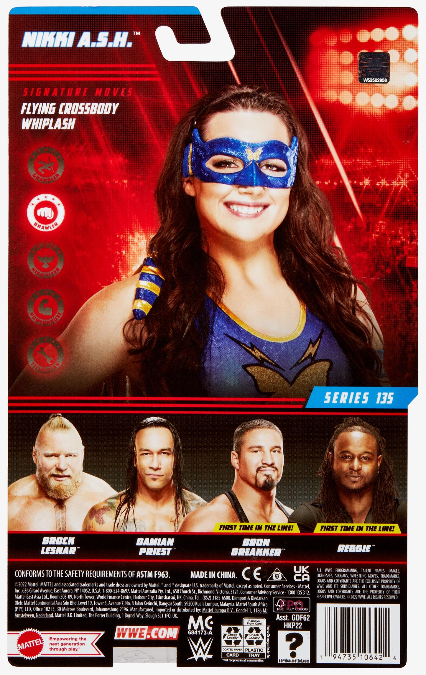 Nikki A.S.H. - WWE Basic Series #135
