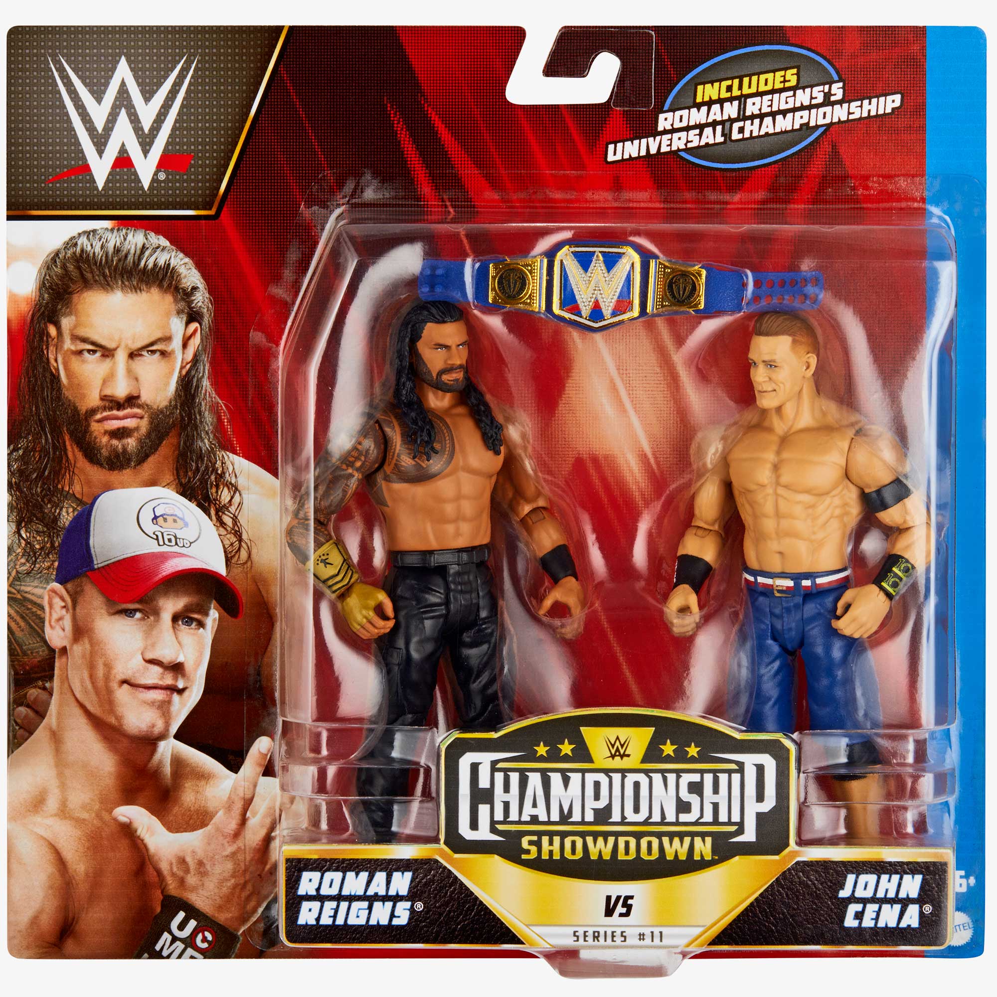 Roman Reigns & John Cena WWE Championship Showdown Series #11 (2-Pack)