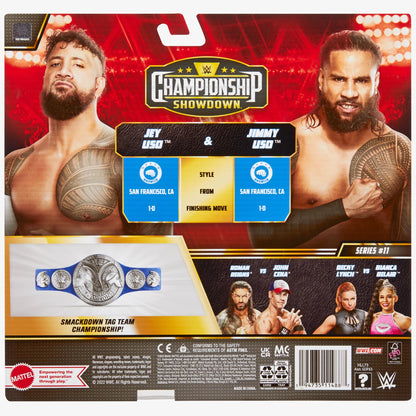 The Usos - WWE Championship Showdown 2-Pack Series #11