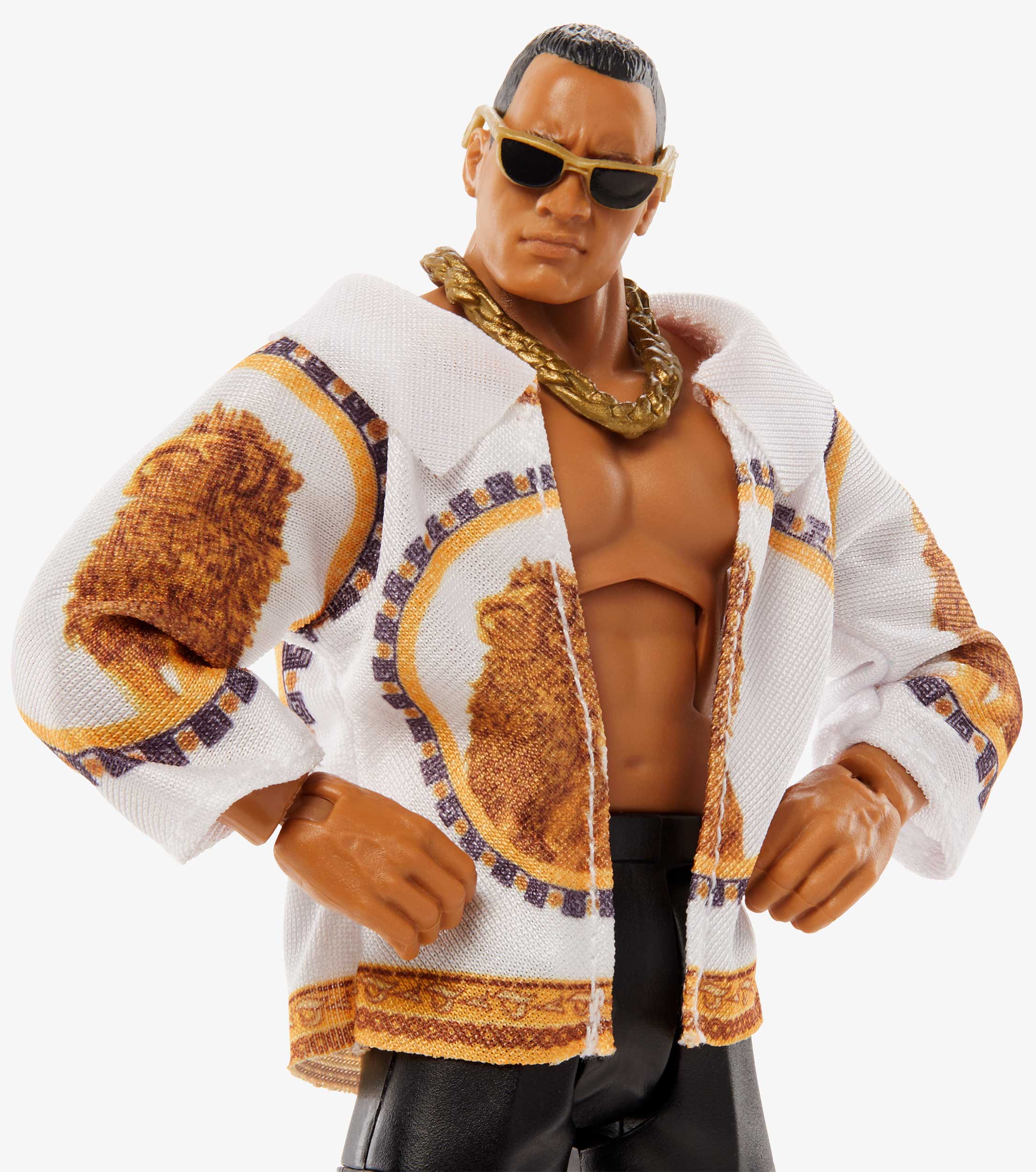 The Rock WWE Elite Collection Greatest Hits Series #1 Action