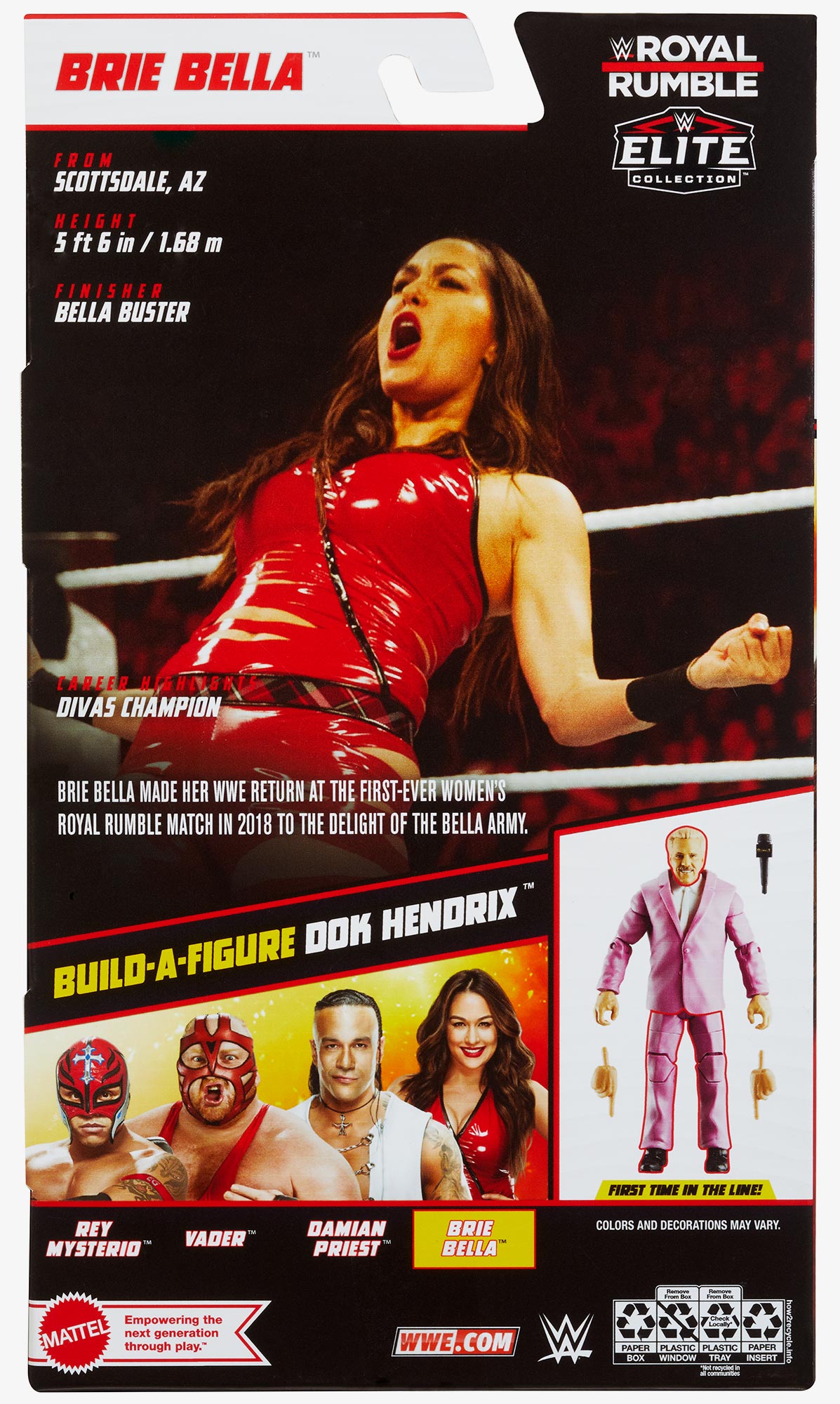 Brie Bella WWE Royal Rumble 2023 Elite Collection