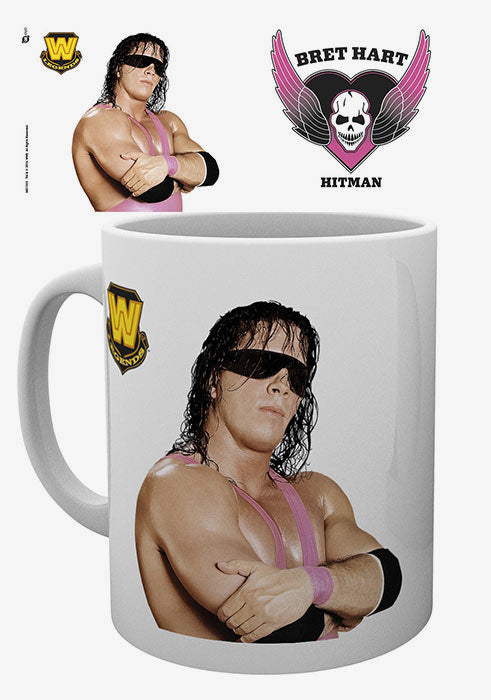 Bret Hart WWE 10 oz. Mug