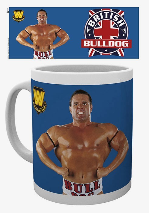 British Bulldog WWE 10 oz. Mug