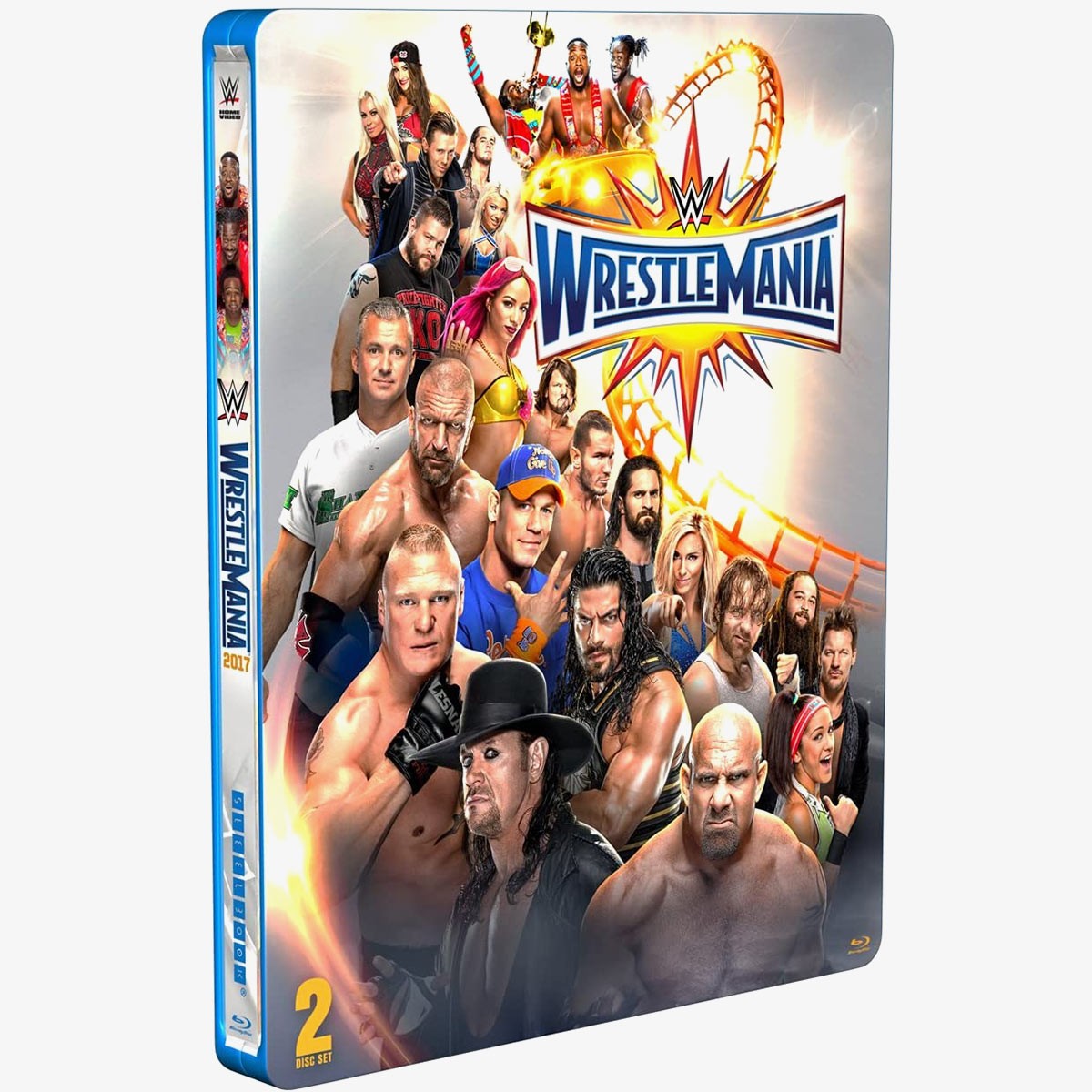 WWE WrestleMania 33 Blu-ray (Limited Edition Steelbook)