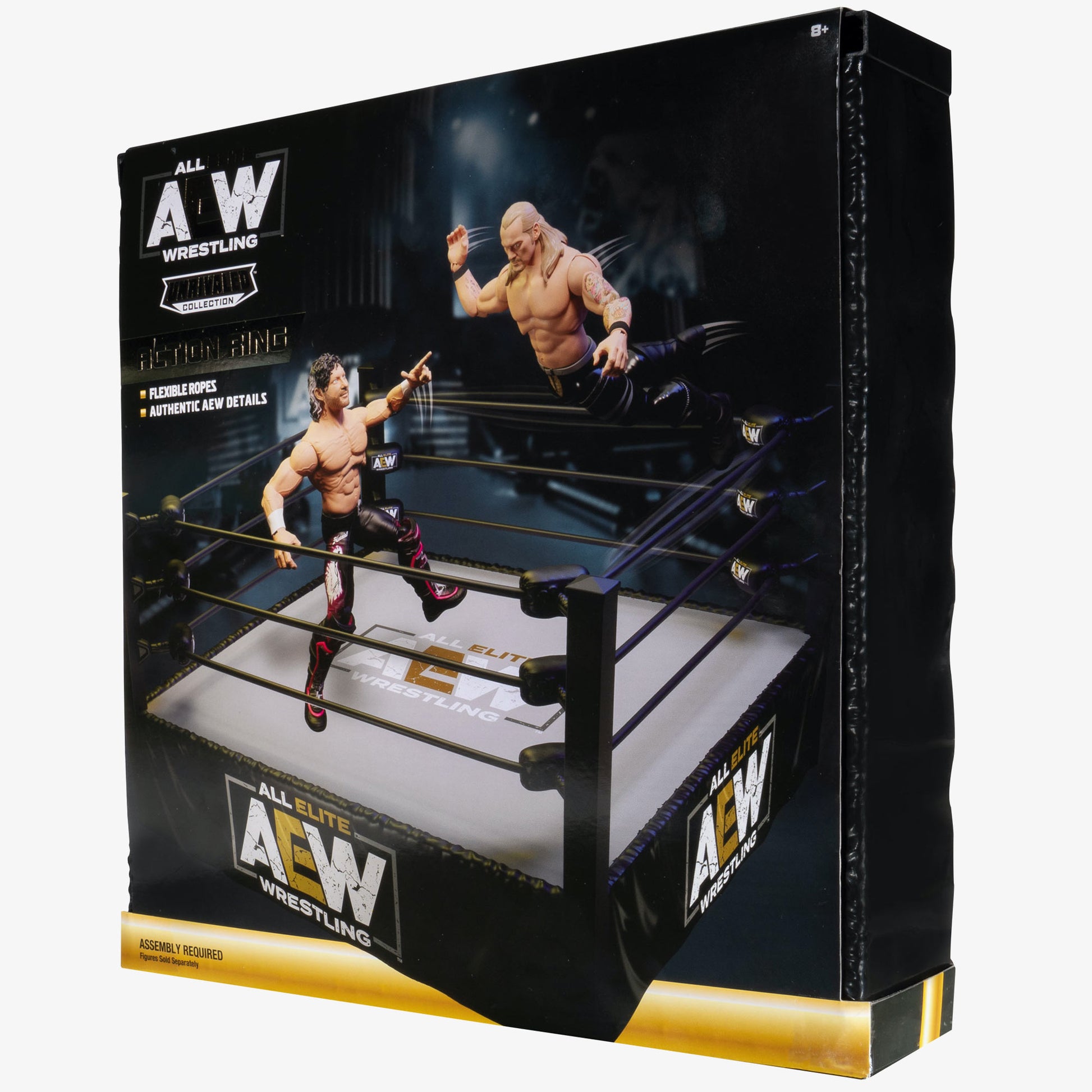 AEW Minimates Deluxe Wrestling Ring Playset