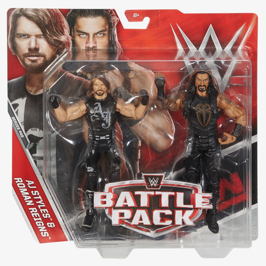AJ Styles & Roman Reigns - WWE Battle Pack Series #45