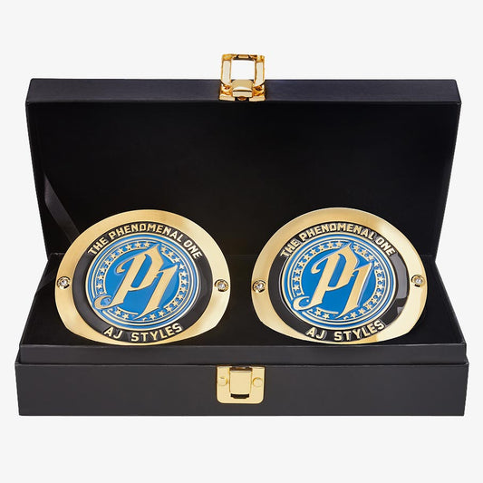 AJ Styles WWE Championship Side Plates