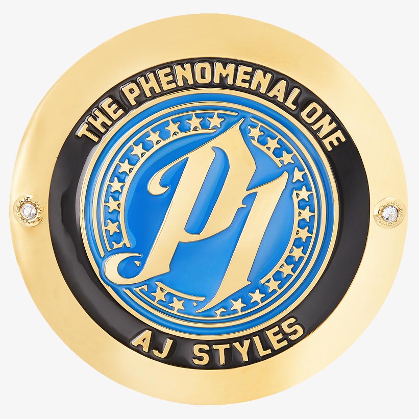 AJ Styles WWE Championship Side Plates