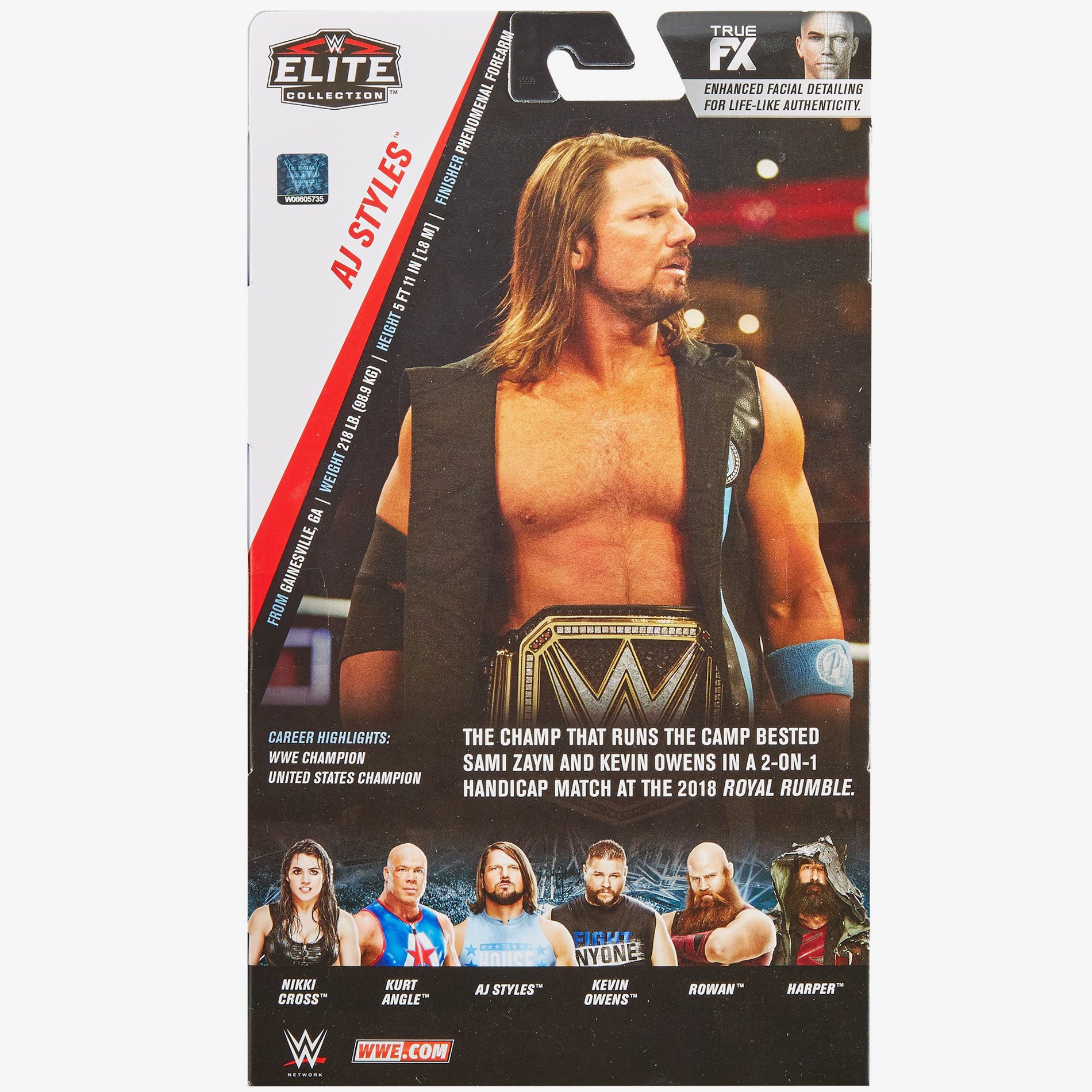 AJ Styles WWE Elite Collection Series #66