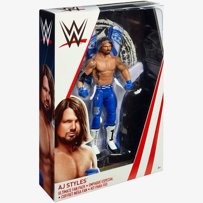 AJ Styles - WWE Basic Series Ultimate Fan Pack (With Accessories)