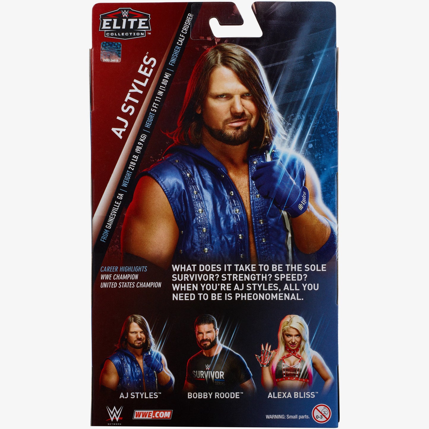 AJ Styles WWE Survivor Series 2018 Elite Collection Series