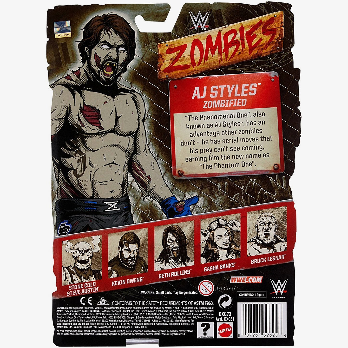 AJ Styles - WWE Zombies Series #2