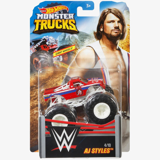 AJ Styles - Hot Wheels Monster Trucks WWE Die-Cast Collection