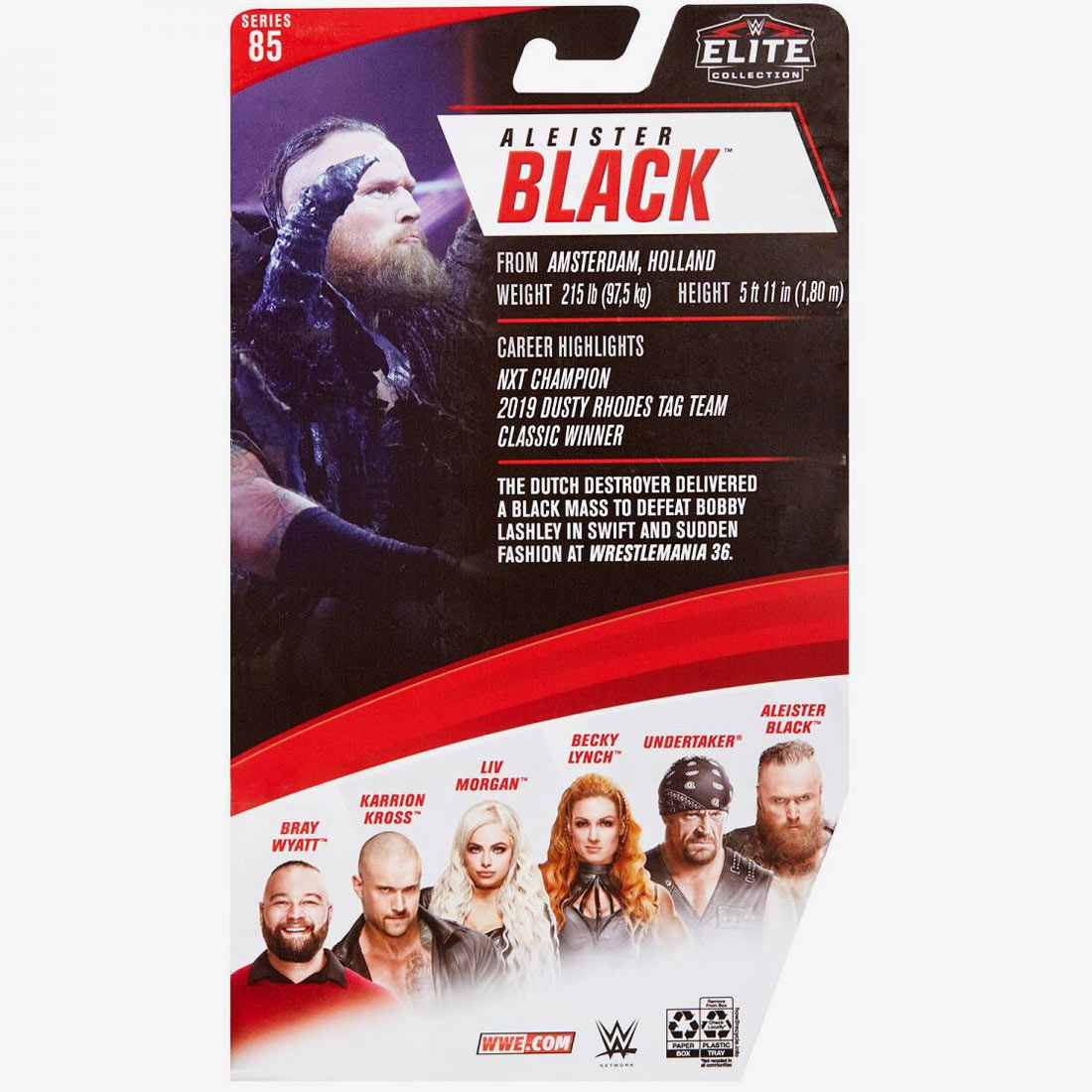 Aleister Black WWE Elite Collection Series #85 (Chase variant)