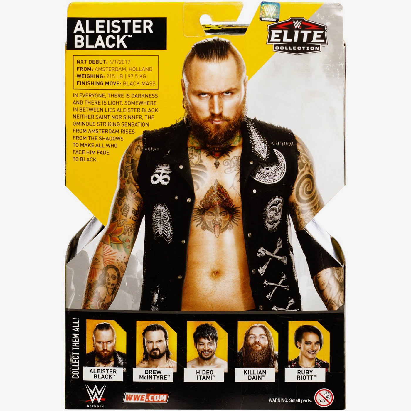 Wwe nxt aleister clearance black figure