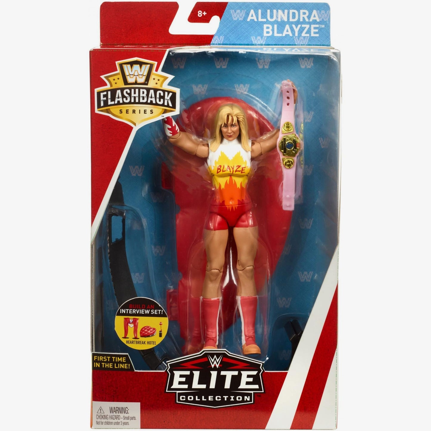 Alundra Blayze - WWE Flashback Elite Series #2 (Build a Heartbreak Hotel Set)