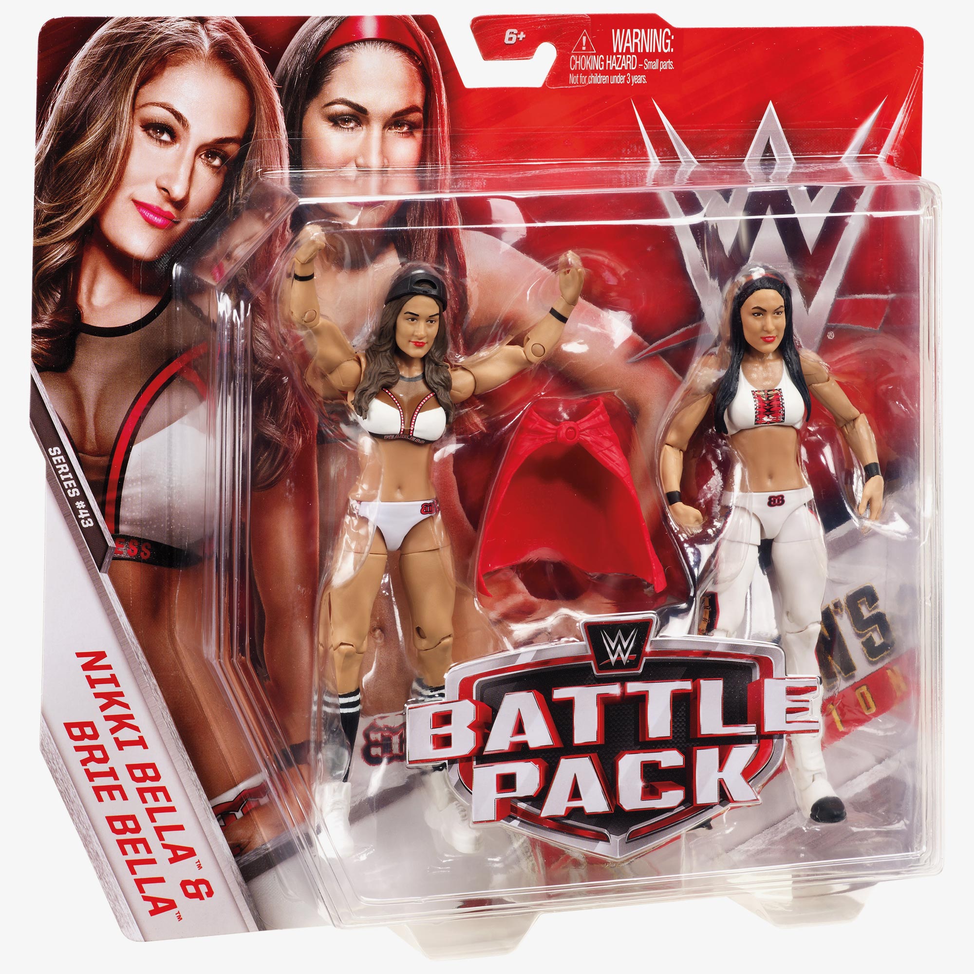 Nikki Bella & Brie Bella - WWE Battle Pack Series #43