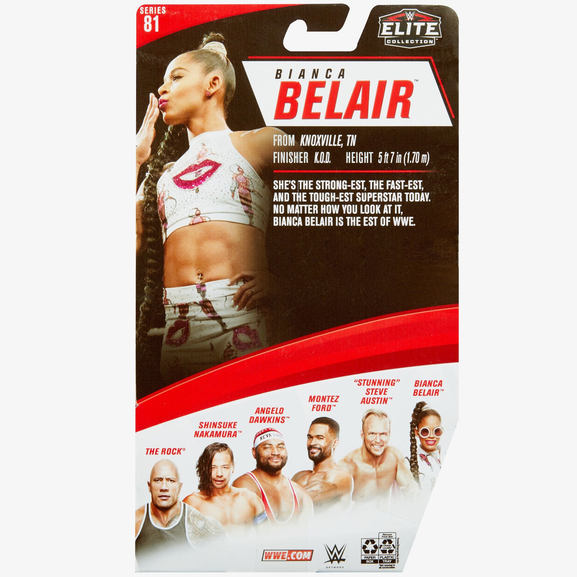 Bianca Bel Air WWE Elite Collection Series #81 – wrestlingshop.com