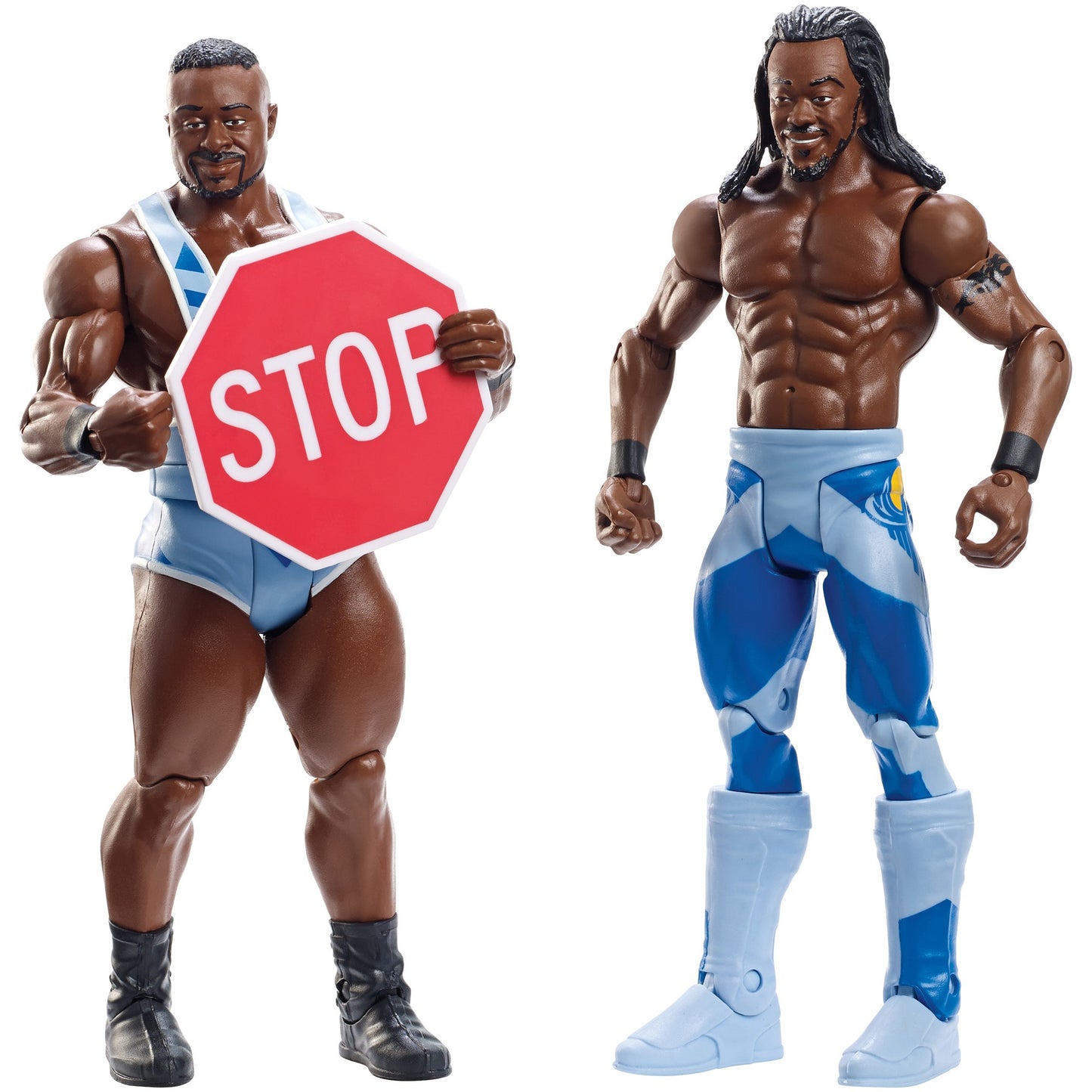 Big E &amp; Kofi Kingston - WWE Battle Pack Series #36 Action Figures