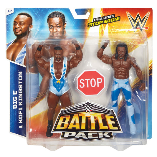 Big E &amp; Kofi Kingston - WWE Battle Pack Series #36 Action Figures