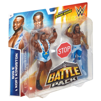 Big E &amp; Kofi Kingston - WWE Battle Pack Series #36 Action Figures