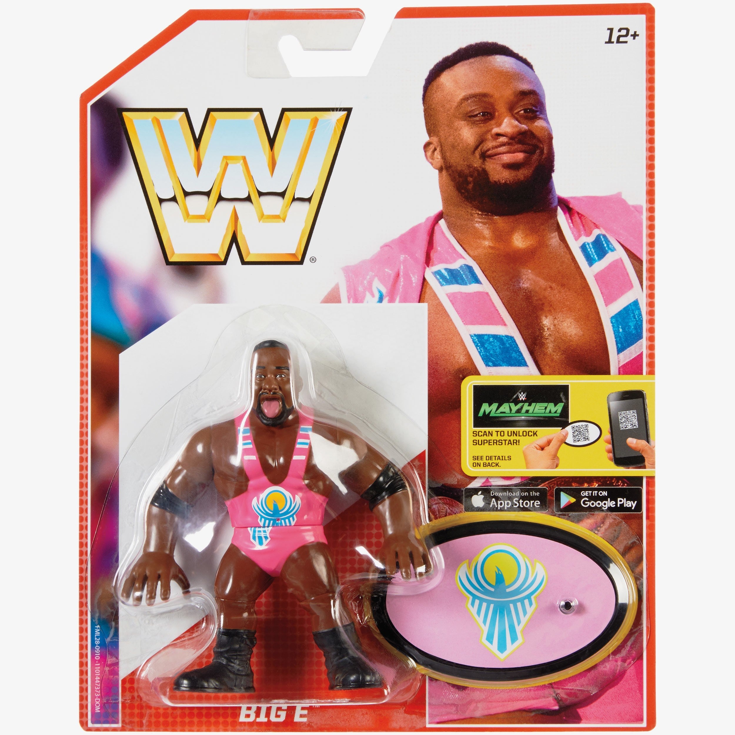 Big E WWE Retro App Series 5 wrestlingshop