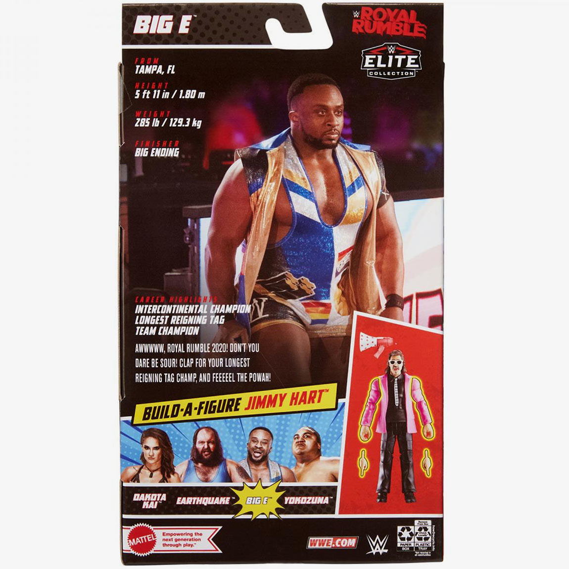 Big E WWE Royal Rumble 2022 Elite Collection Action Figure ...