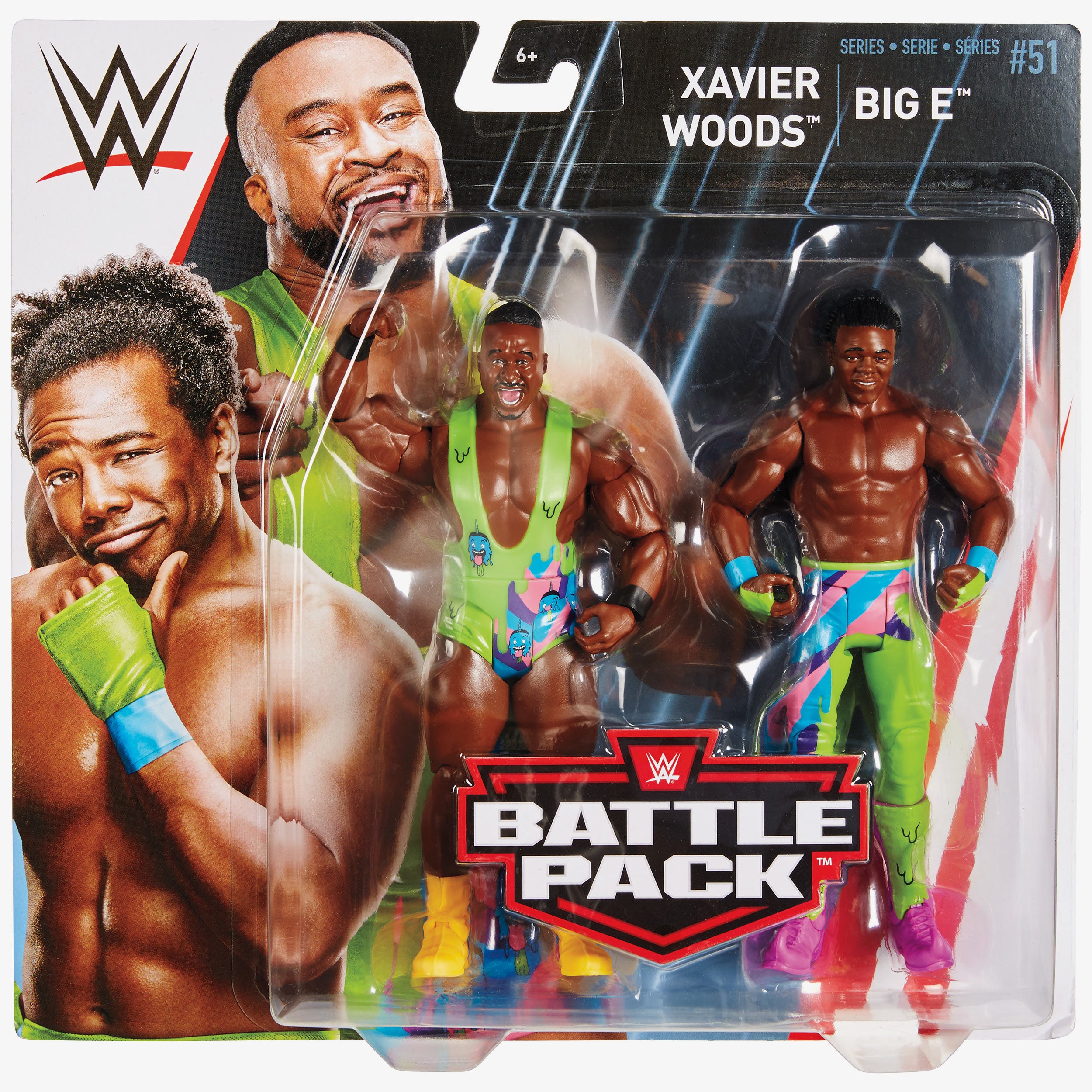 Big E & Xavier Woods - WWE Battle Pack Series #51